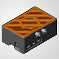 Vỏ máy dạng mô-đun cho Raspberry PI5 kèm HiFi Hat (Audiophonics, Hifiberry) hoặc 1-wire - Thumbnail 1