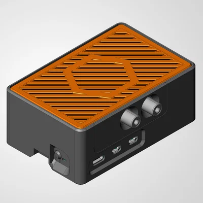 Vỏ máy dạng mô-đun cho Raspberry PI5 kèm HiFi Hat (Audiophonics, Hifiberry) hoặc 1-wire