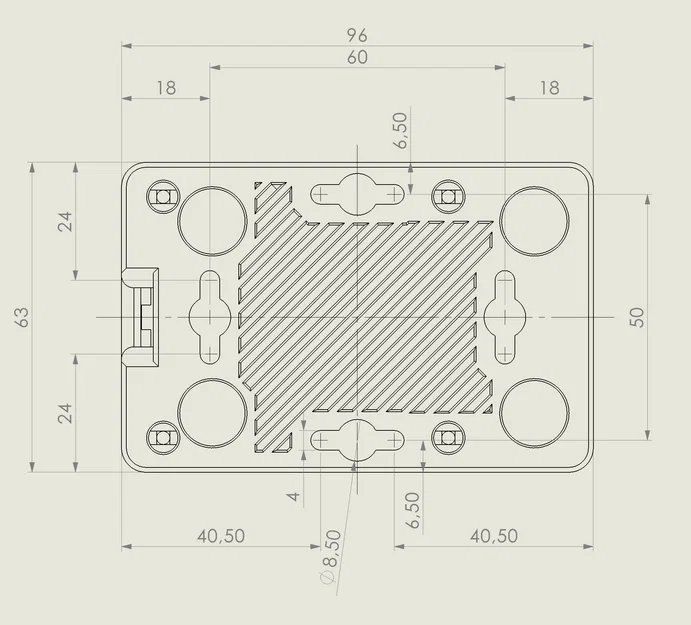 Vỏ máy dạng mô-đun cho Raspberry PI5 kèm HiFi Hat (Audiophonics, Hifiberry) hoặc 1-wire - Image 3