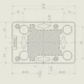 Vỏ máy dạng mô-đun cho Raspberry PI5 kèm HiFi Hat (Audiophonics, Hifiberry) hoặc 1-wire - Thumbnail 3