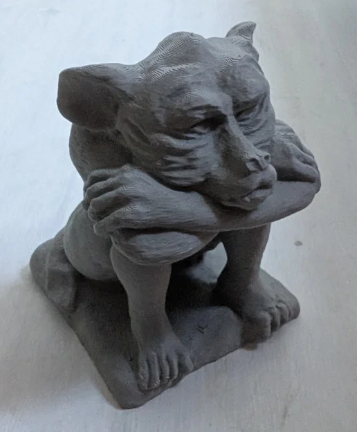 Tượng Grotesque trang trí 3D - Vật hộ mệnh cho góc máy in của bạn - Image 1