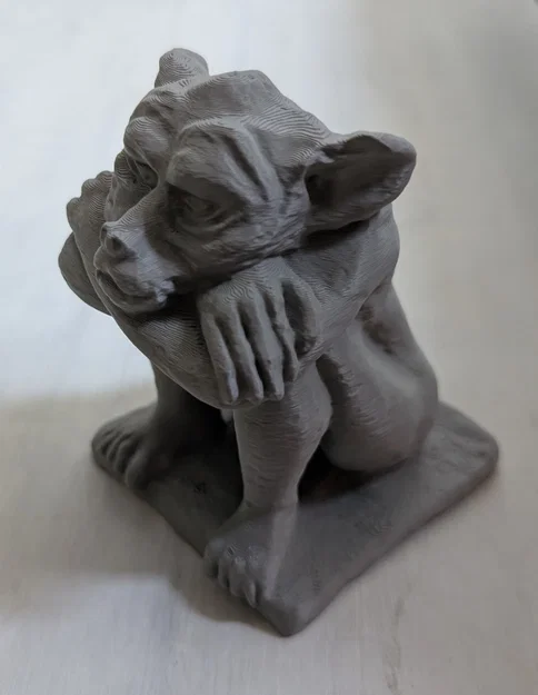 Tượng Grotesque trang trí 3D - Vật hộ mệnh cho góc máy in của bạn - Image 3