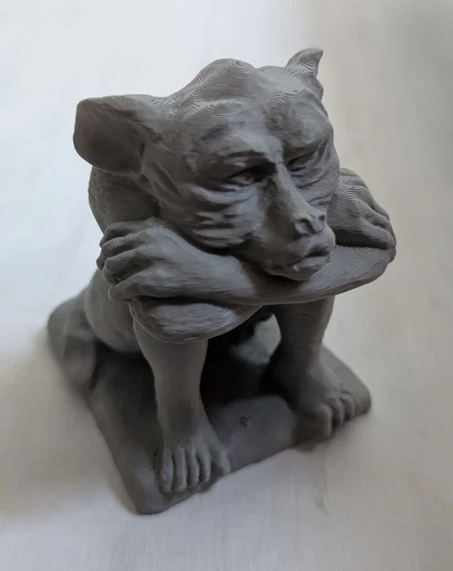 Tượng Grotesque trang trí 3D - Vật hộ mệnh cho góc máy in của bạn - Image 6