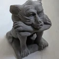 Tượng Grotesque trang trí 3D - Vật hộ mệnh cho góc máy in của bạn - Thumbnail 6