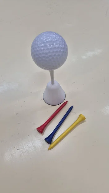 Đế Trưng Bày Bóng Golf & Tee Phong Cách Tối Giản - Image 1