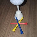 Đế Trưng Bày Bóng Golf & Tee Phong Cách Tối Giản - Thumbnail 2