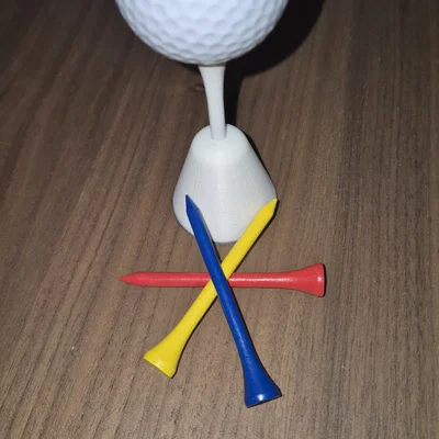 Đế Trưng Bày Bóng Golf & Tee Phong Cách Tối Giản