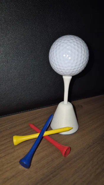 Đế Trưng Bày Bóng Golf & Tee Phong Cách Tối Giản - Image 3