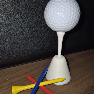 Đế Trưng Bày Bóng Golf & Tee Phong Cách Tối Giản