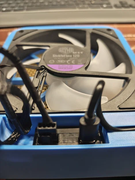 Bottle Fan – Quạt để bàn kết hợp làm mát bằng chai đá (Quạt PC 120mm) - Image 9