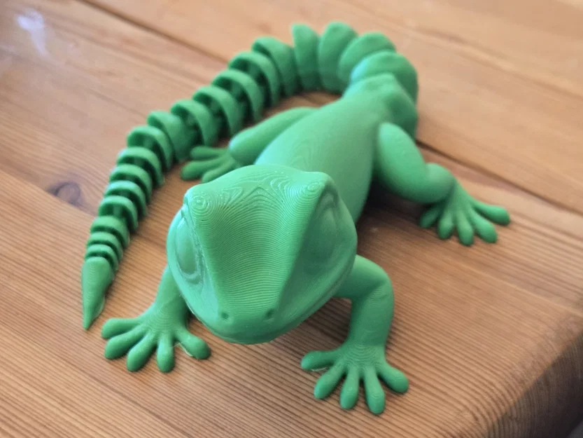 Mô hình thằn lằn đuôi dài cử động linh hoạt - Mẫu in 3D độc đáo - Image 2