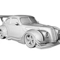 Mô hình BMW 327 Coupe Widebody Drift chất lượng cao - Thumbnail 1