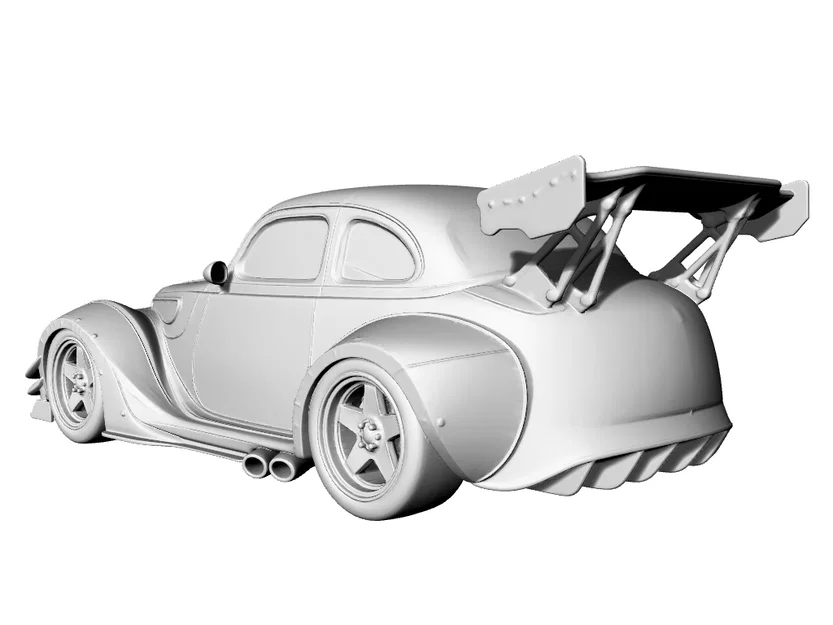 Mô hình BMW 327 Coupe Widebody Drift chất lượng cao - Image 4