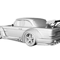 Mô hình 3D BMW 503 Coupé Widebody Drift đầy cá tính - Thumbnail 4