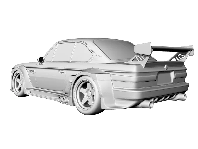 Mô hình in 3D BMW E9 Coupè Widebody Drift cực chất - Image 3