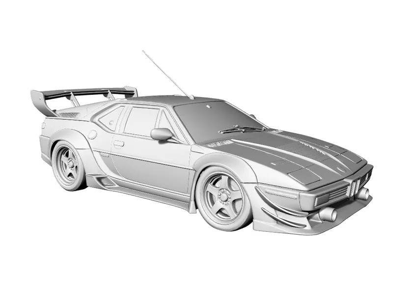 Mô hình BMW M1 Widebody Drift - Đồ chơi in 3D cực ngầu - Image 1