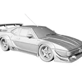 Mô hình BMW M1 Widebody Drift - Đồ chơi in 3D cực ngầu - Thumbnail 1