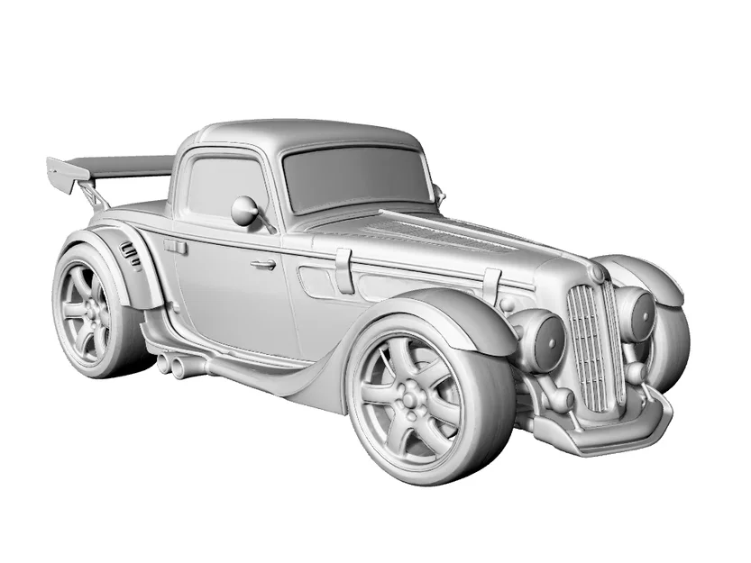Mô hình xe BMW Roadster Widebody 3D độc đáo để trưng bày - Image 1