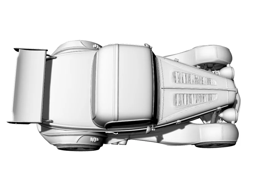 Mô hình xe BMW Roadster Widebody 3D độc đáo để trưng bày - Image 2