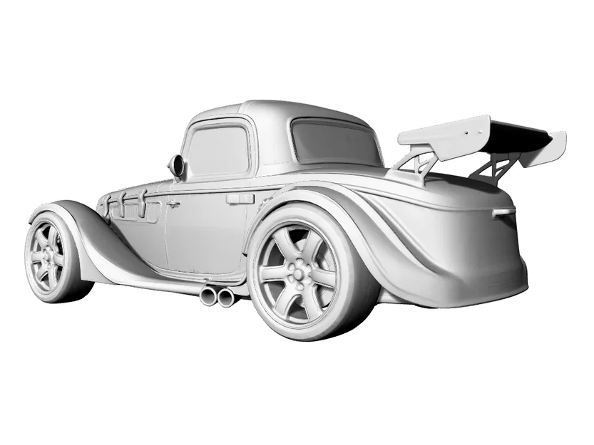 Mô hình xe BMW Roadster Widebody 3D độc đáo để trưng bày - Image 3