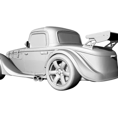 Mô hình xe BMW Roadster Widebody 3D độc đáo để trưng bày