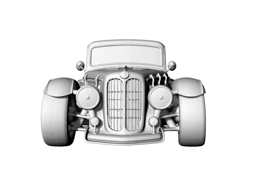 Mô hình xe BMW Roadster Widebody 3D độc đáo để trưng bày - Image 4
