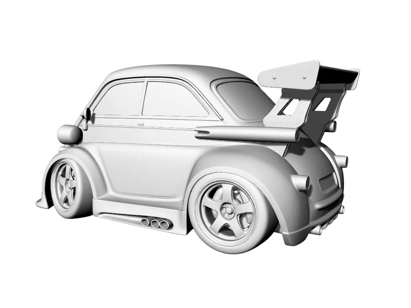 Mô hình BMW Isetta widebody Drift cá tính cho dân chơi 3D - Image 2