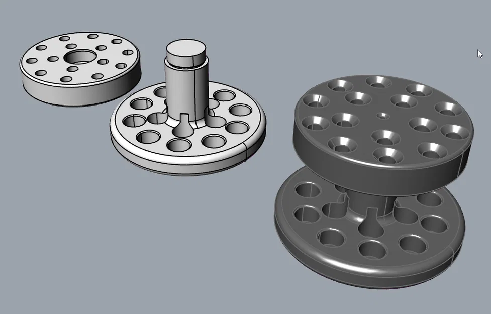 Khay đựng tua vít 3D để bàn tiện lợi cho góc làm việc - Image 3