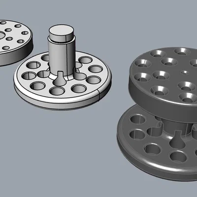 Khay đựng tua vít 3D để bàn tiện lợi cho góc làm việc