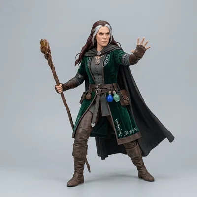 Mô hình 3D Rubella the Enchantress - Nữ Phù Thủy Quyền Năng