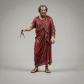 Mô hình 3D nhân vật lịch sử Archimedes: Tượng trang trí tinh tế - Thumbnail 1