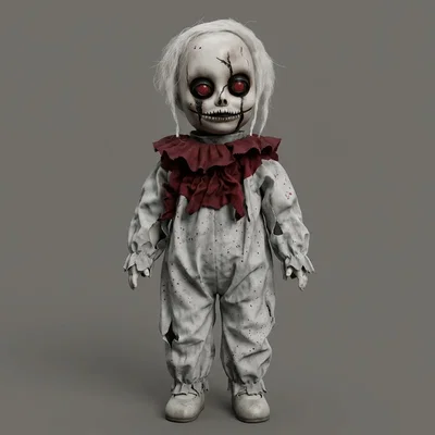 Mô hình búp bê kinh dị Red Ruffle Betsy in 3D độc đáo