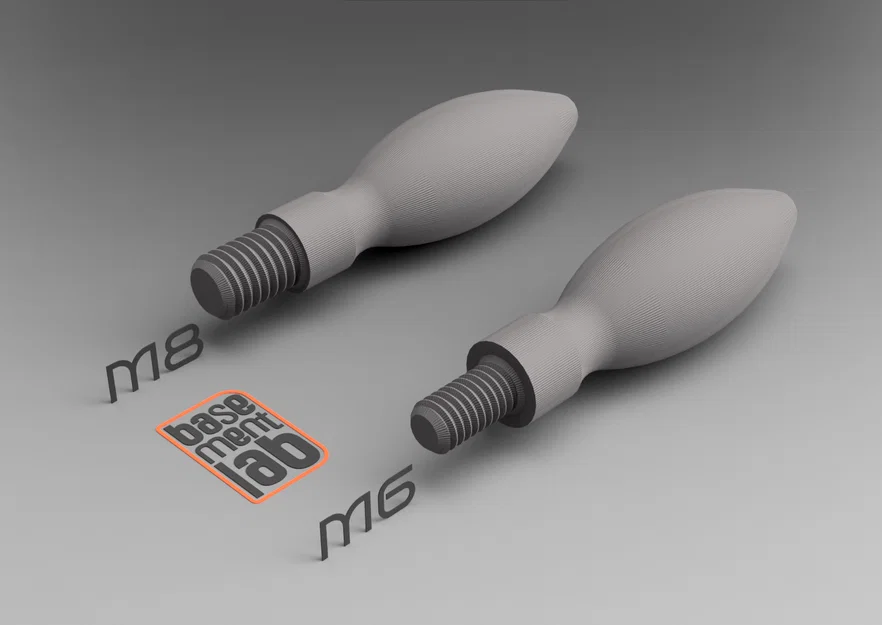 Tay cầm cố định DIN 39 (M6 & M8) cho máy cơ khí, CNC - Image 1