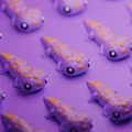 Mô hình in 3D Cute Flexi Gecko linh hoạt đáng yêu - Thumbnail 2
