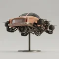 Mô hình xe bay FAB 1 từ Thunderbirds: Tuyệt phẩm in 3D cổ điển - Thumbnail 2