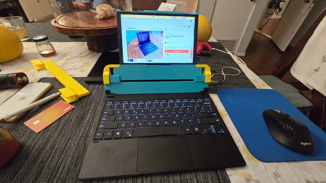 Giá đỡ bàn phím in 3D cho Lenovo Legion Go - Tiện ích cho game thủ - Image 1