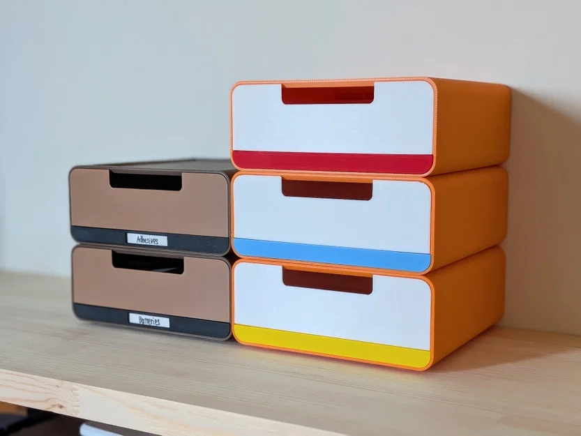 Ngăn kéo để bàn xếp chồng (Stackable Desktop Drawer) - Image 1