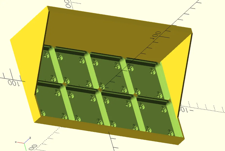 Kệ Gridfinity OpenGrid hỗ trợ Multiconnect gắn nam châm - Image 2