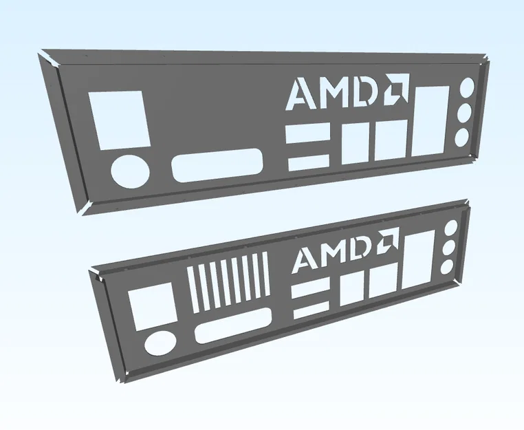 Miếng chặn main (IO Shield) ASRock B450 Pro4 - Phiên bản logo AMD - Image 1