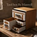 Mẫu hộp đựng dụng cụ (Tool box) nhiều ngăn để bàn tối ưu - Thumbnail 1