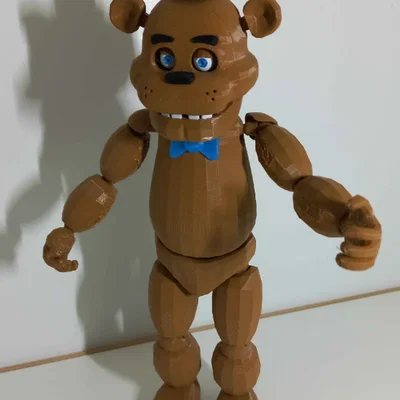 Mô hình Freddy Fazbear từ FNAF (đã tích hợp sẵn Support)