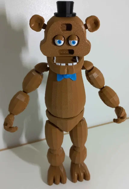 Mô hình Freddy Fazbear từ FNAF (đã tích hợp sẵn Support) - Image 3