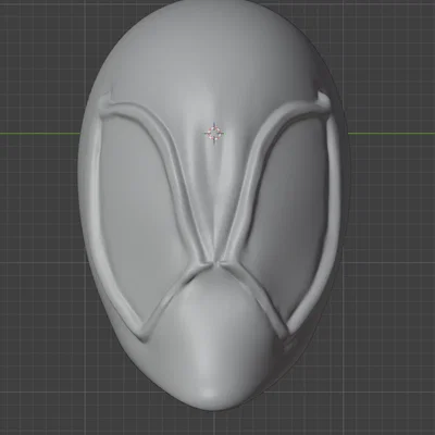 Mô hình đầu Spiderman (Spiderman head sculpt) in 3D chất lượng cao