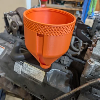 Hệ thống phễu châm nhớt cho 7.3 Powerstroke