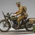Người đưa thư Mỹ thời WWI trên xe mô tô - Thumbnail 2