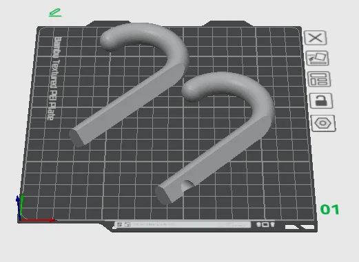 Mô hình móc treo Grappling Hook in 3D độc đáo - Image 1