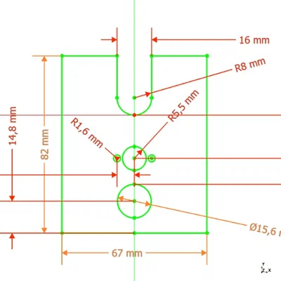 Bản vẽ 3D chi tiết bộ phận máy bơm tiêm tự động (Syringe Pump)