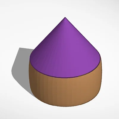 Phần đế cho tên lửa nước (bottle rocket)