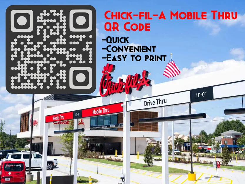 Mã QR cho làn đường Mobile Thru của Chick-fil-A - Image 1