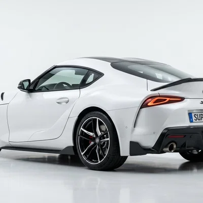 Mô hình 3D Toyota Supra chi tiết sắc nét